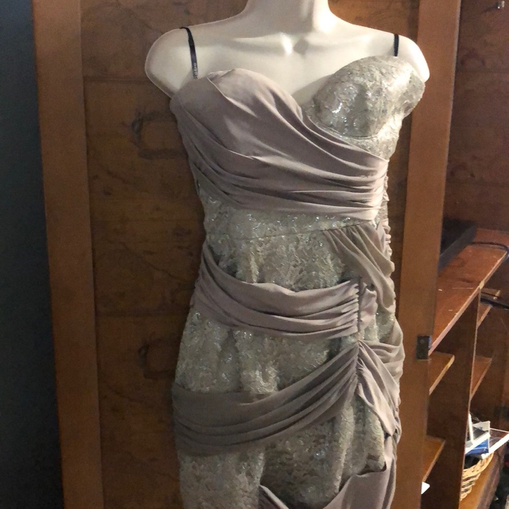 Bebe  stateless mini dress